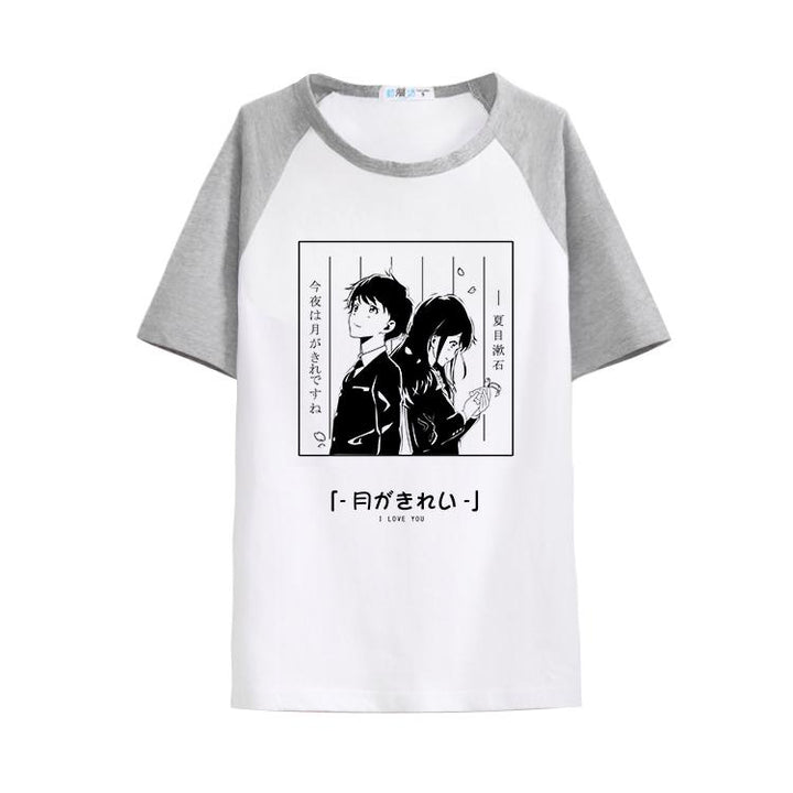 Anime Couple Love T-shirt SD00780 - SYNDROME - Cute Kawaii Harajuku Street Fashion Store