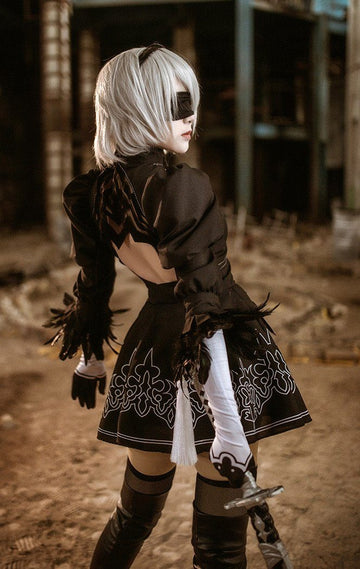 Japanese Gaming Nier Automata 2B Cosplay Costume SD02256 – SYNDROME ...