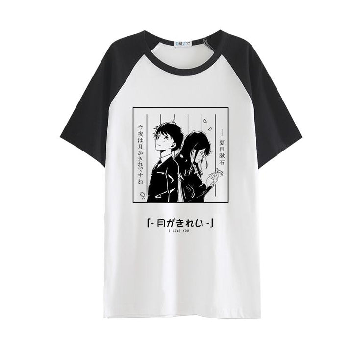 Anime Couple Love T-shirt SD00780 - SYNDROME - Cute Kawaii Harajuku Street Fashion Store