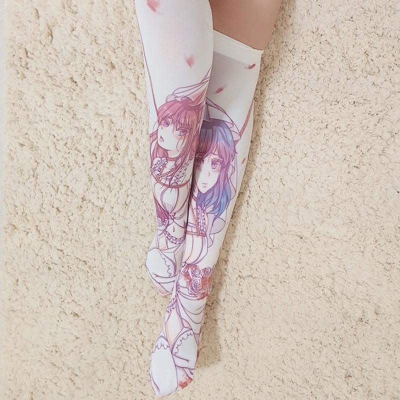 Anime Girl Bondage Thigh High Tights Socks SD00349 - SYNDROME - Cute Kawaii Harajuku Street Fashion Store