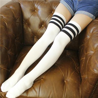 Triple Stripes Japanese Knee Socks SD01978 - SYNDROME - Cute Kawaii Harajuku Street Fashion Store