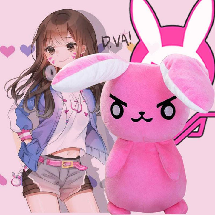 Overwatch D.VA Bunny Plush Toy SD01450 - SYNDROME - Cute Kawaii Harajuku Street Fashion Store