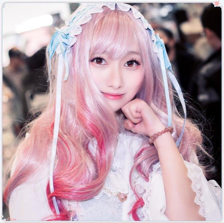 Sakura Blossom Long Wig SD01929 - SYNDROME - Cute Kawaii Harajuku Street Fashion Store