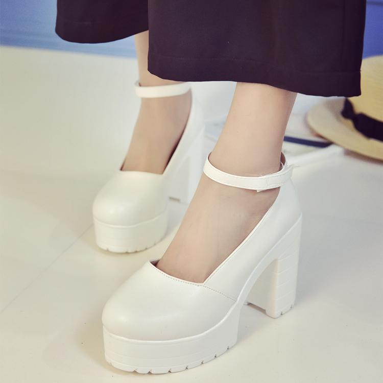 Casual Strap High-Heel Platform Shoes SD00240 - SYNDROME - Cute Kawaii Harajuku Street Fashion Store