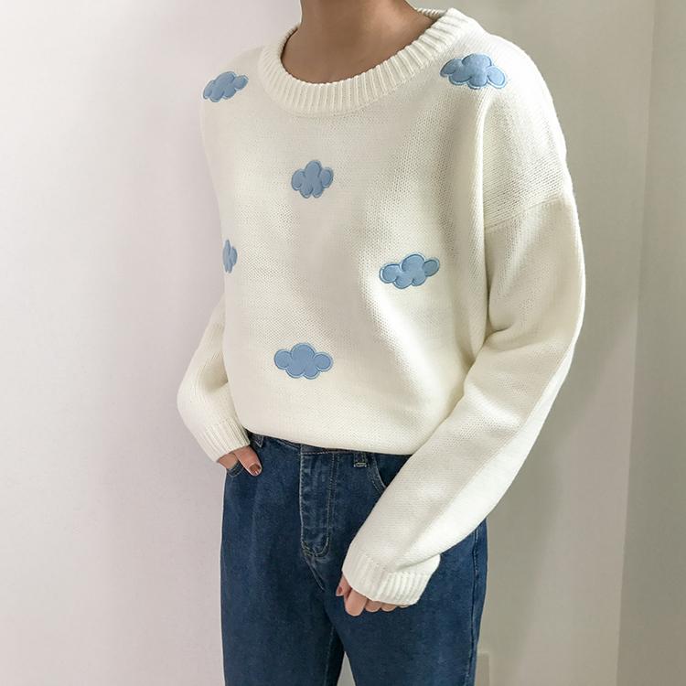 Cloud Sweater SD00759 - SYNDROME - Cute Kawaii Harajuku Street Fashion Store