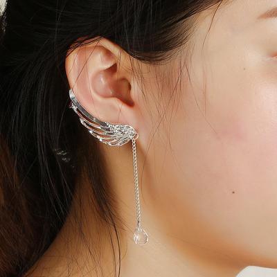 Angel Wing Crystal Earrings SD02371 - SYNDROME - Cute Kawaii Harajuku Street Fashion Store