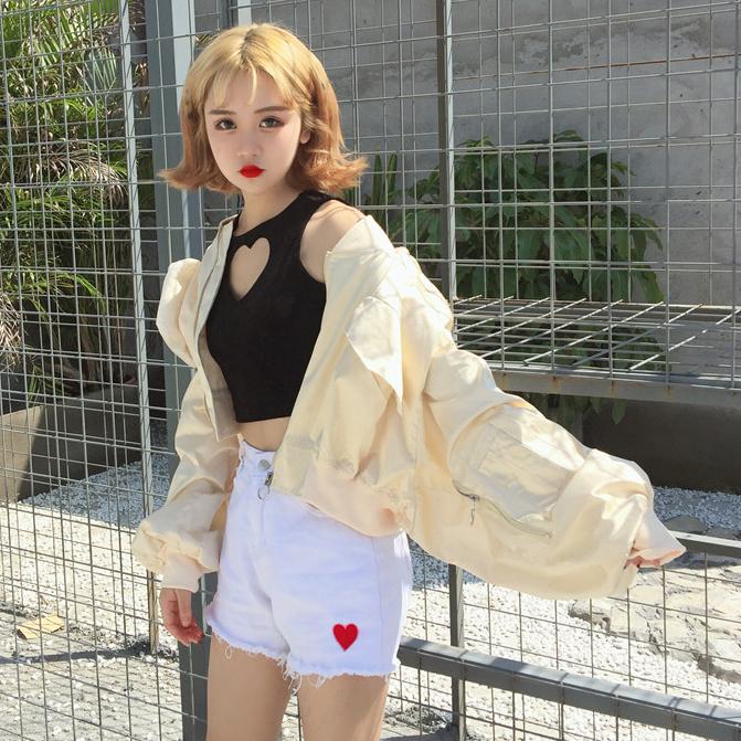 Loose Sleeve Retro Jacket SD00044 - SYNDROME - Cute Kawaii Harajuku Street Fashion Store