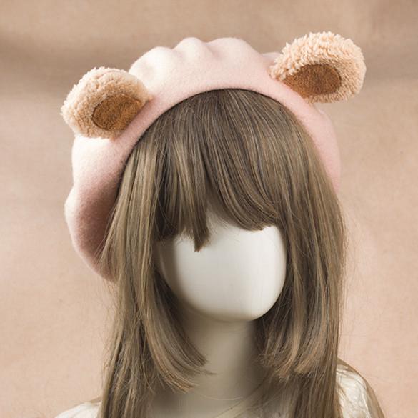 Bear Ears Beret SD00329 - SYNDROME - Cute Kawaii Harajuku Street Fashion Store