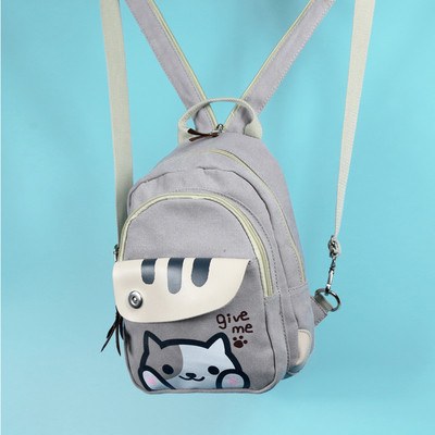 Neko Atsume Shoulder Backpack SD00455 - SYNDROME - Cute Kawaii Harajuku Street Fashion Store