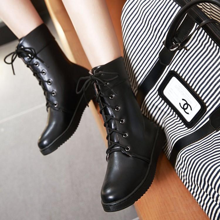 Casual Flat Boots Shoes SD00239 - SYNDROME - Cute Kawaii Harajuku Street Fashion Store