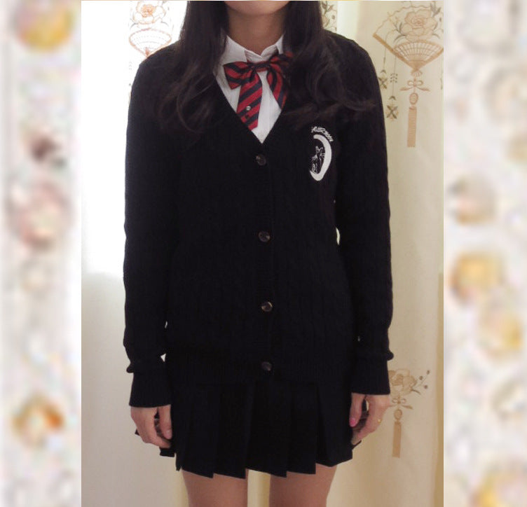 Sailor Moon Woolen Long-Sleeved Cardigan SD00254 - SYNDROME - Cute Kawaii Harajuku Street Fashion Store