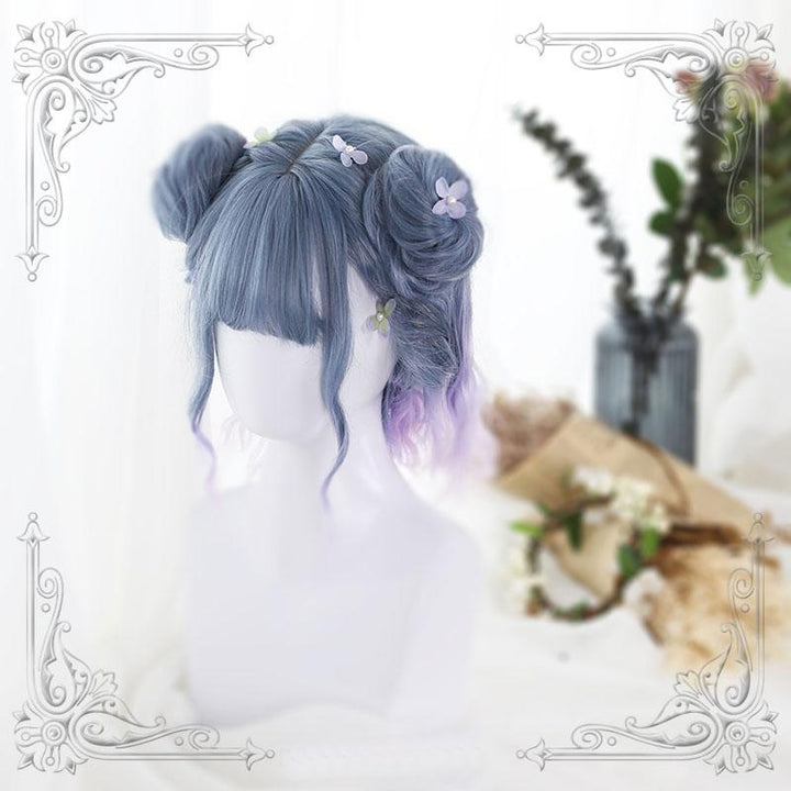 Gradient Blue Violet Wig SD02286 - SYNDROME - Cute Kawaii Harajuku Street Fashion Store
