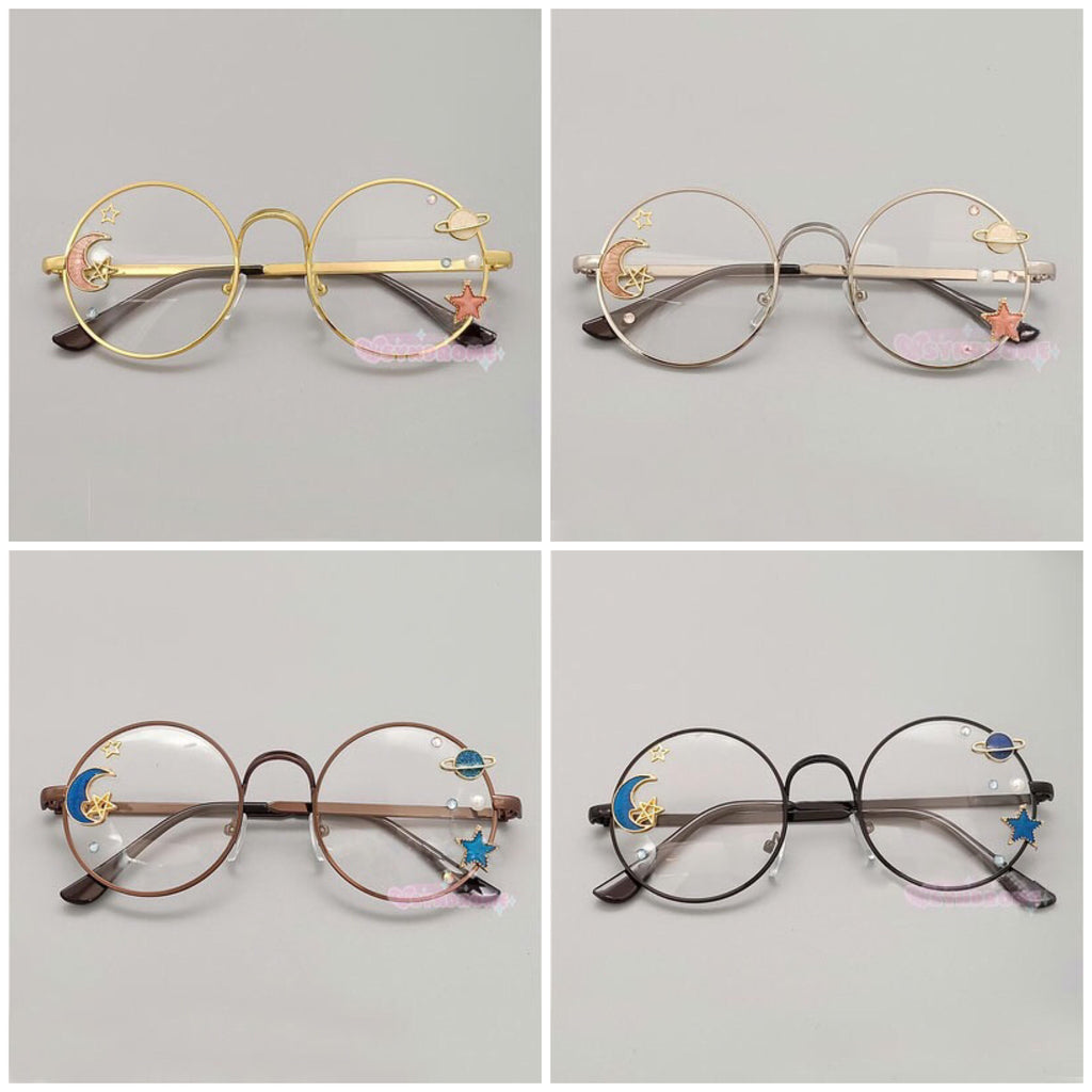 Japanese Harajuku College Circle Glasses SD00084 – SYNDROME - Cute